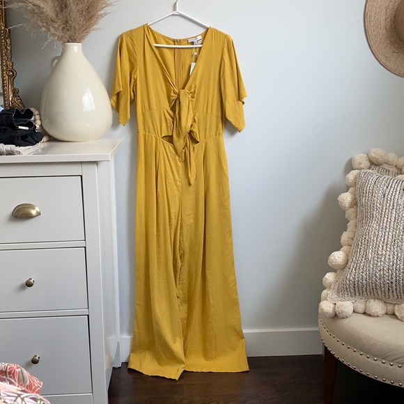 Lucy Paris Jacqueline Tie Jumpsuit - Picture 2 of 2